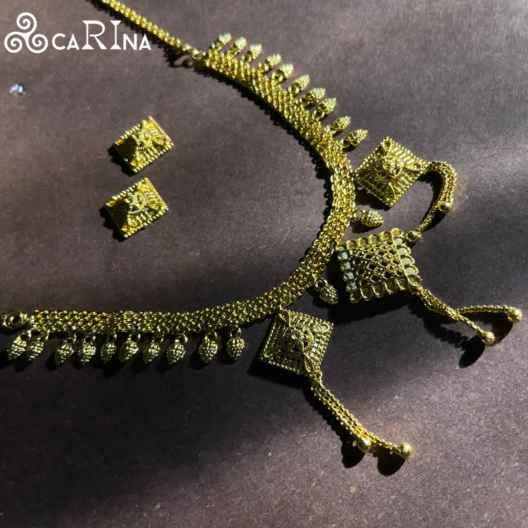 Antique Temple Charm Necklace