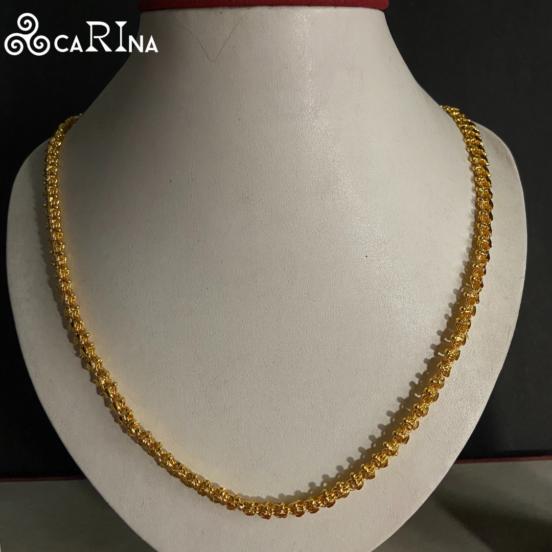 Royal Gold Rope Chain Necklace