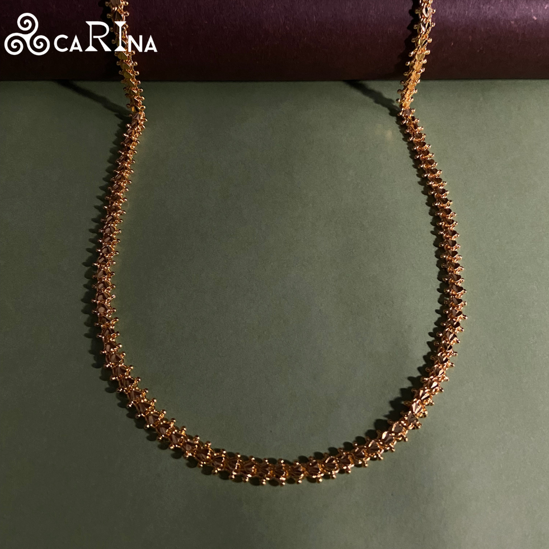 Royal Gold Rope Chain Necklace