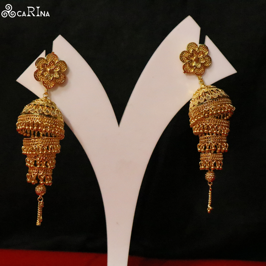 Royal Heritage Dome Jhumka