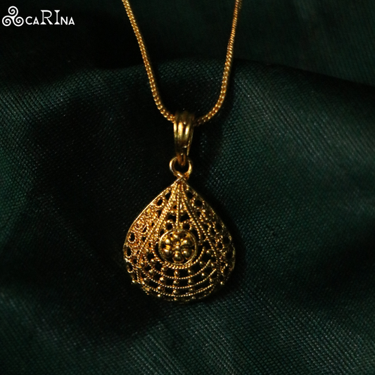 Royal Drop Floral Pendant