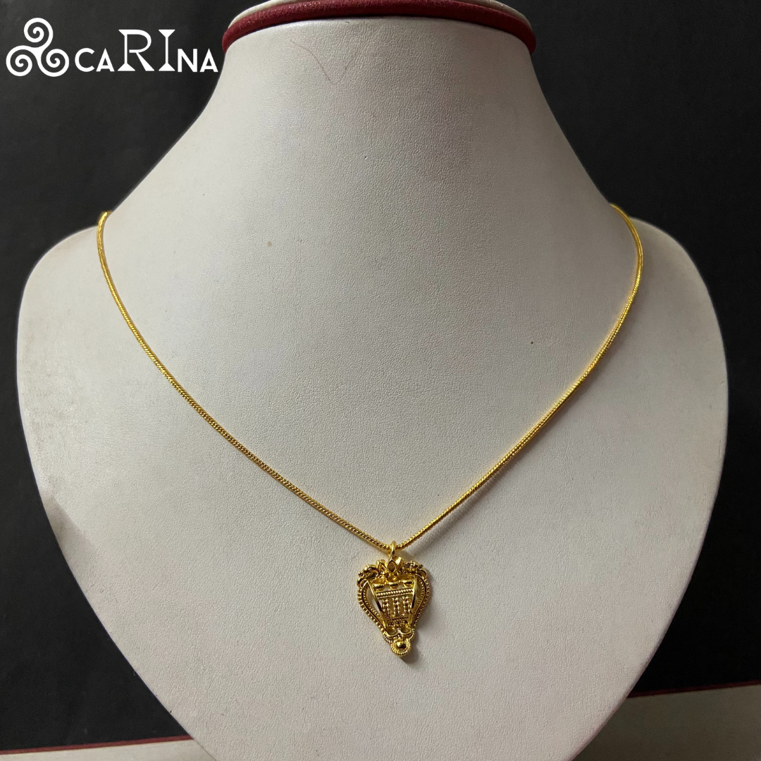 Regal Glow Heritage Gold Pendant