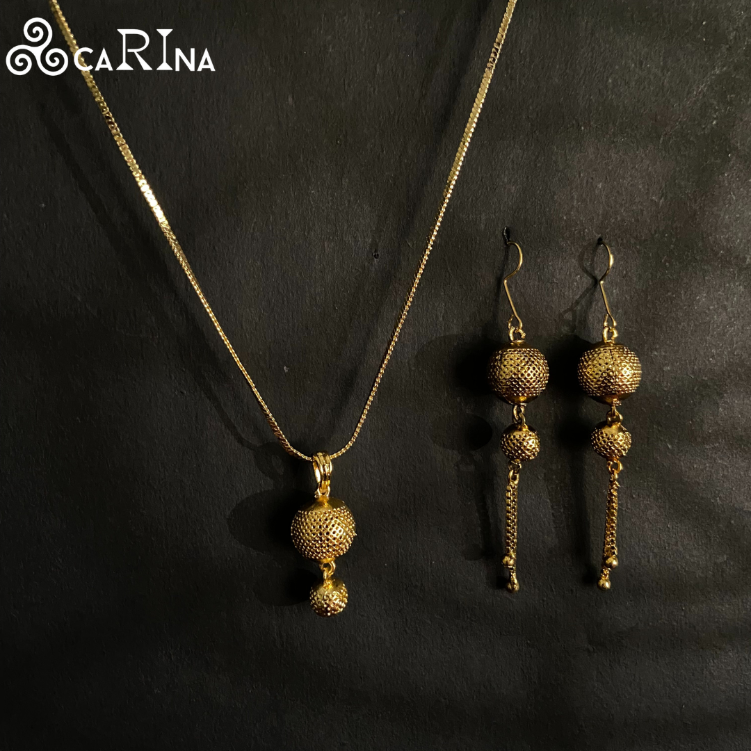Divya Gola Gold Set