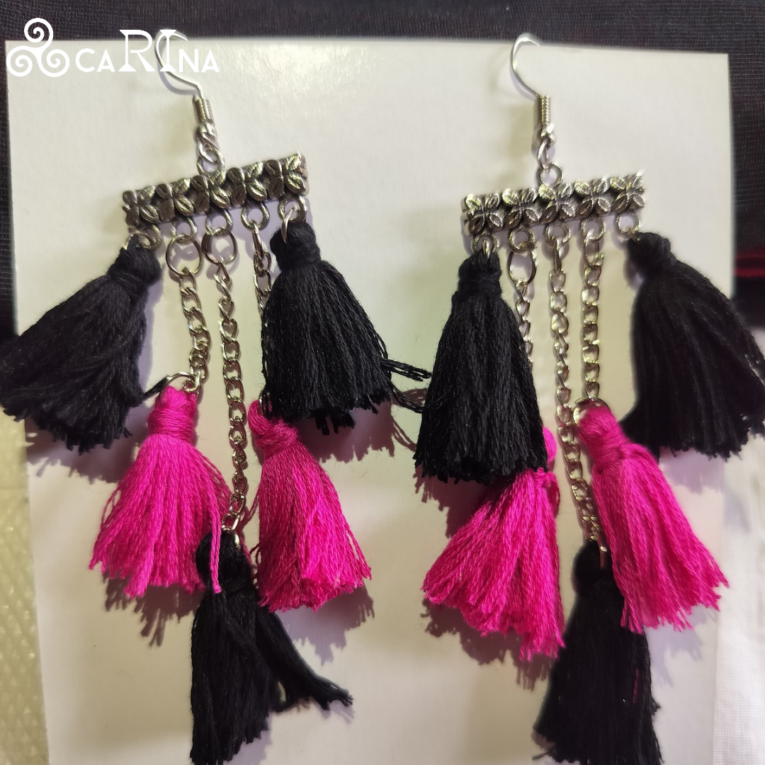 RangSaaj – Bold Tassel Elegance Set