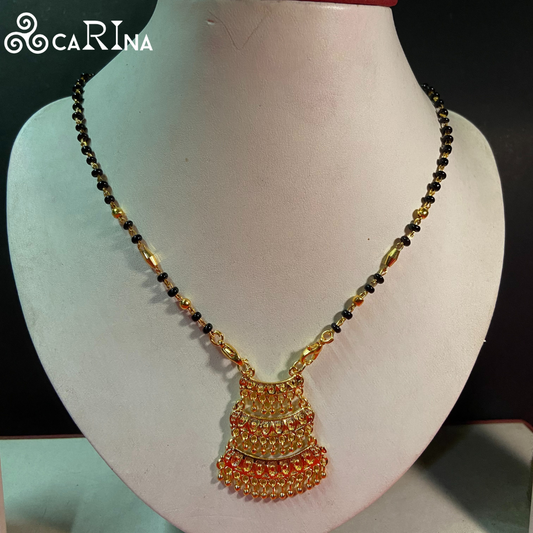 Royal Temple Drop Mangalsutra