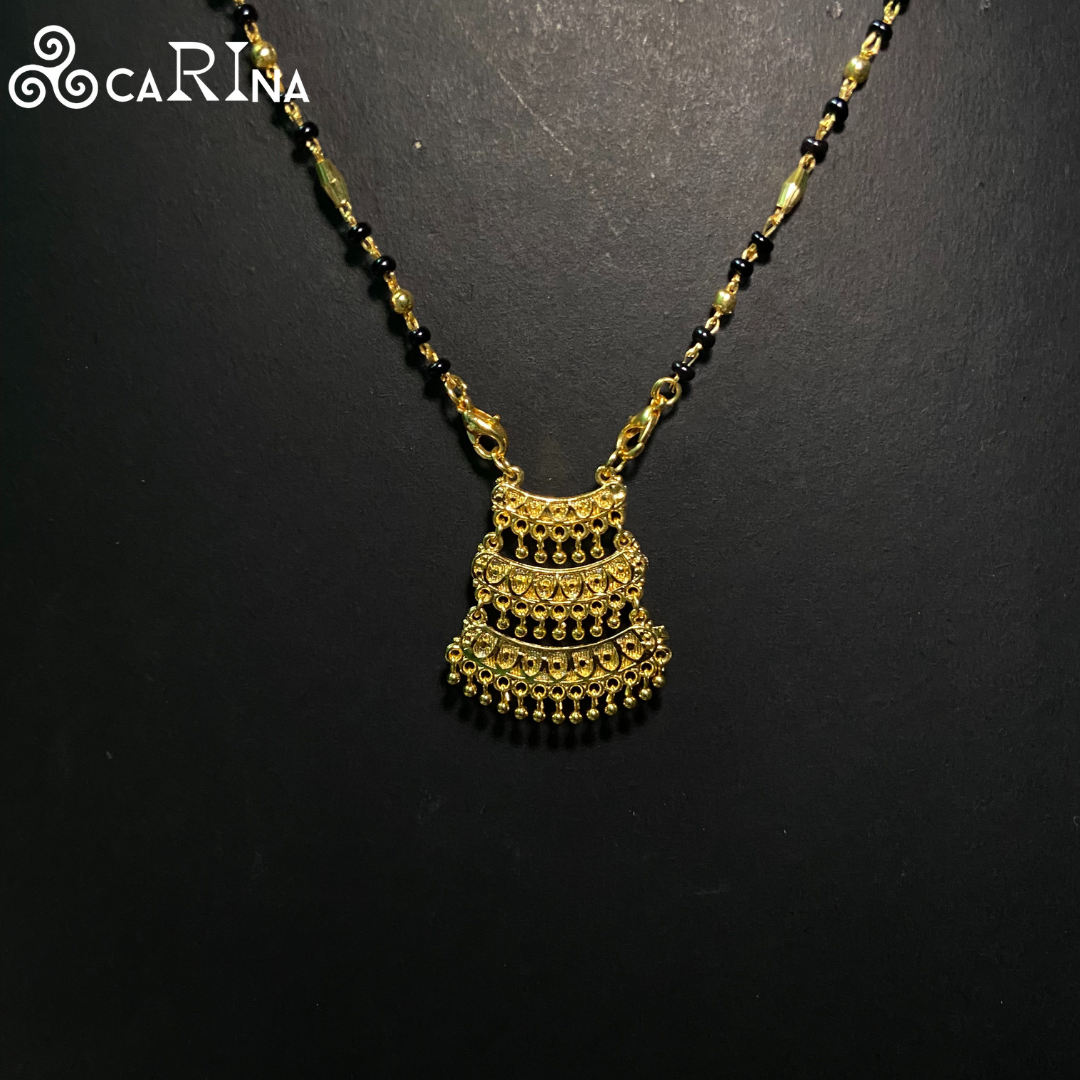 Royal Temple Drop Mangalsutra