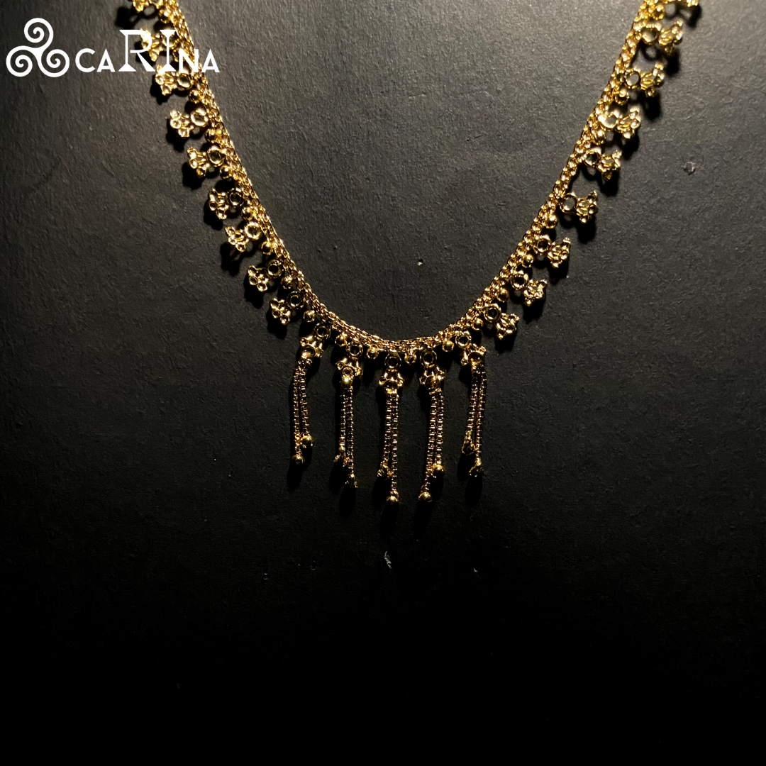 Carina Signature Dangling Floral Necklace