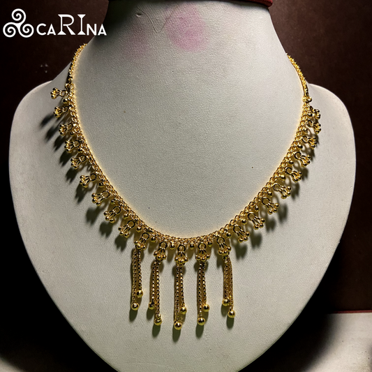 Carina Signature Dangling Floral Necklace