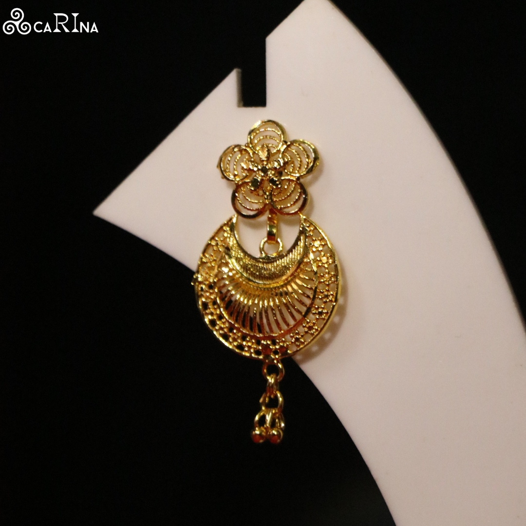 Royal Petal Drop Earring