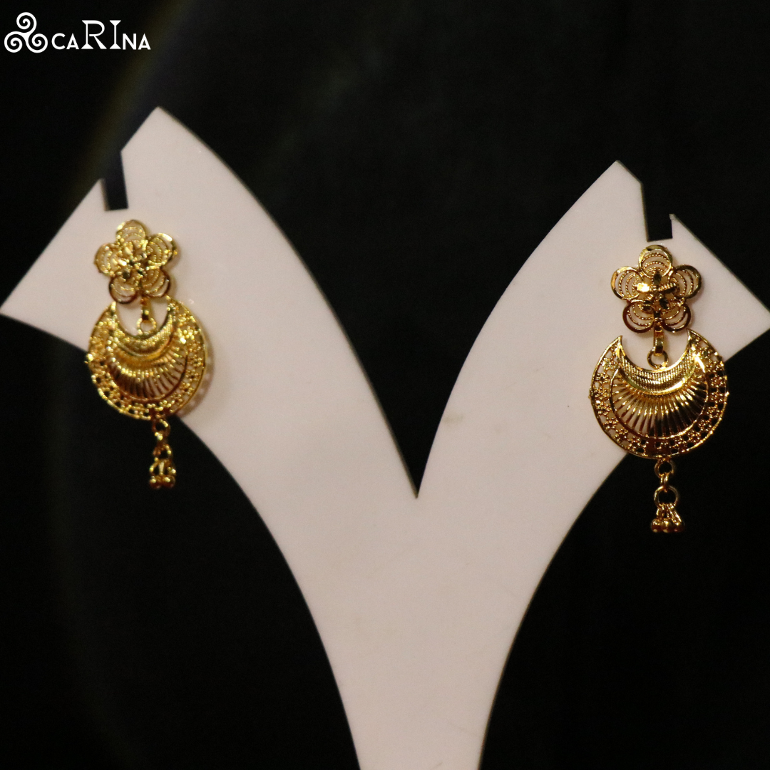 Royal Petal Drop Earring