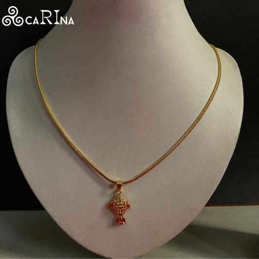 Sonali Matsya Pendant